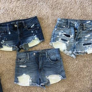 American Eagle Jean Shorts Bundle